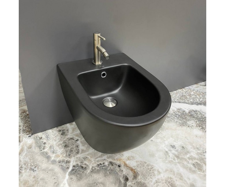 Подвесное биде VBI VULCANO BLACK MATT VBI  020413 020413