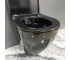 Подвесной унитаз VBI VULCANO BLACK GLOSSY  020414:Фото 2