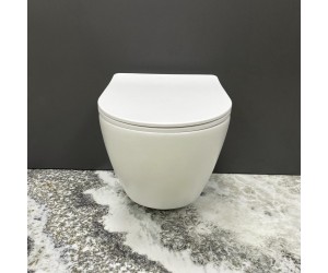Подвесной унитаз VBI VULCANO WHITE MATT VBI  020415