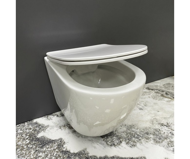 Подвесной унитаз VBI VULCANO M WHITE VBI  020420 020420