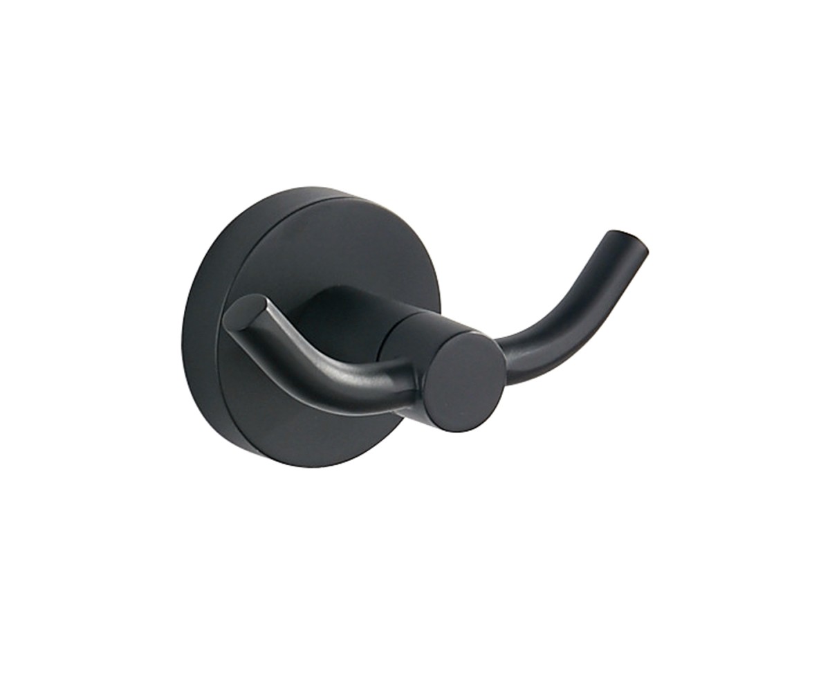 Крючок для полотенец VBI VENUS BLACK двойной VBI  040002BL 040002BL
