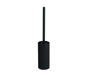 Ёршик для унитаза напольный VBI ROUND BLACK VBI  040020BL