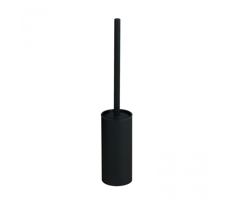 Ёршик для унитаза напольный VBI ROUND BLACK VBI  040020BL 040020BL