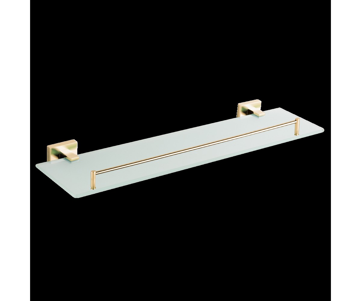 Полка стеклянная VBI MARS BRUSHED GOLD VBI  040109BG 040109BG