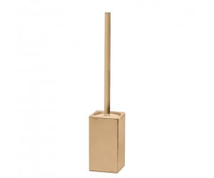 Ёршик для унитаза напольный VBI QUADRO BRUSH GOLD VBI  040121BG
