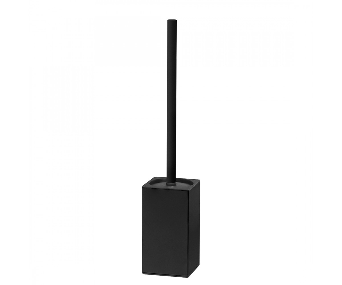Ёршик для унитаза напольный VBI QUADRO BLACK VBI  040121BL 040121BL