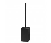 Ёршик для унитаза напольный VBI QUADRO BLACK VBI  040121BL