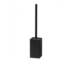 Ёршик для унитаза напольный VBI QUADRO BLACK VBI  040121BL