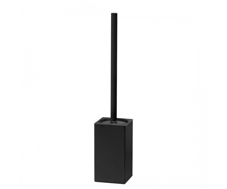 Ёршик для унитаза напольный VBI QUADRO BLACK VBI  040121BL 040121BL