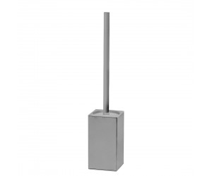 Ёршик для унитаза напольный VBI QUADRO NICKEL VBI  040121NI