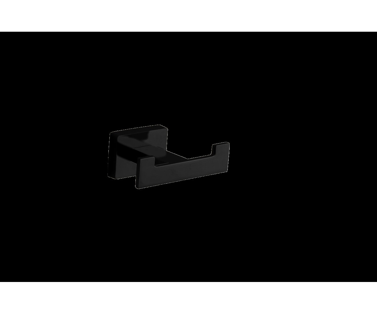 Крючок для полотенец VBI MERCURY BLACK двойной VBI  040202BL 040202BL