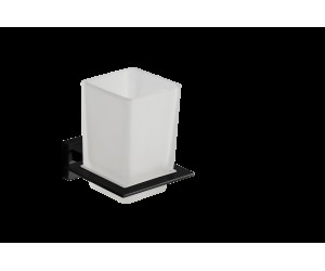 Стакан для зубных щеток VBI MERCURY BLACK VBI  040204BL