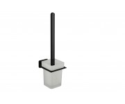 Ёршик для унитаза VBI MERCURY BLACK VBI  040210BL