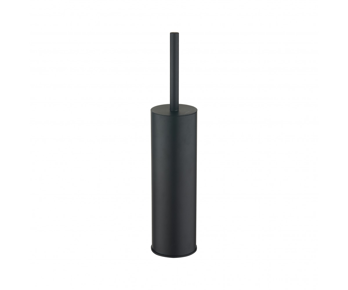 Ёршик для унитаза напольный VBI ROUND M BLACK VBI  040420BL 040420BL