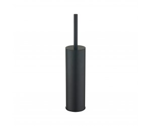 Ёршик для унитаза напольный VBI ROUND M BLACK VBI  040420BL