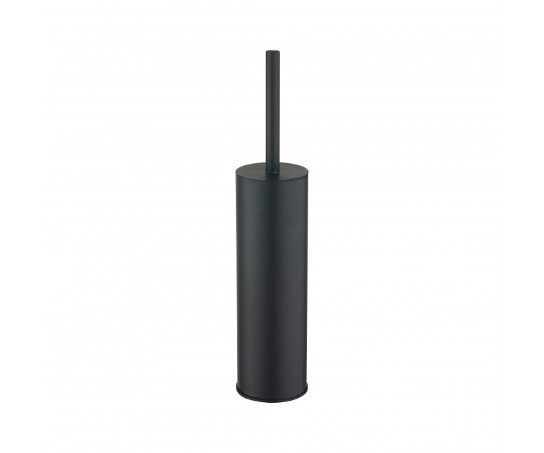 Ёршик для унитаза напольный VBI ROUND M BLACK VBI  040420BL 040420BL