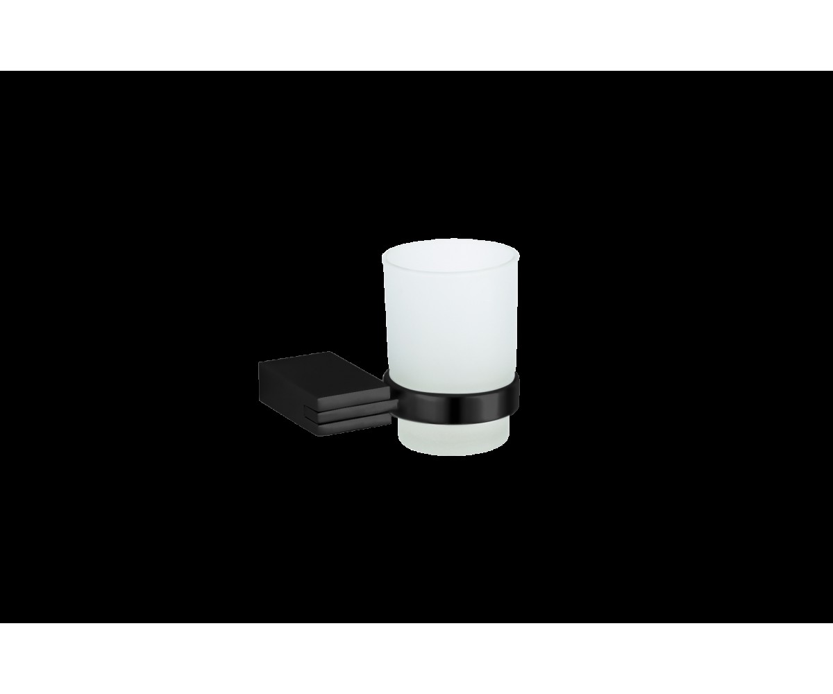 Стакан для зубных щеток VBI NEPTUNE BLACK VBI  040504BL 040504BL