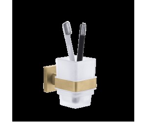 Стакан для зубных щеток VBI JUPITER BRUSH GOLD VBI  040604BG