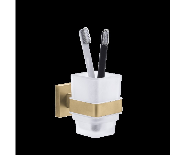 Стакан для зубных щеток VBI JUPITER BRUSH GOLD VBI  040604BG 040604BG