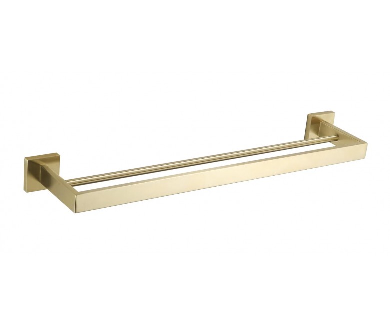 Вешалка для полотенец VBI JUPITER BRUSH GOLD двойная VBI  040608BG 040608BG