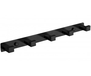 Крючок для полотенец VBI QUADRO BLACK пятерной VBI  049705BL