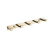 Крючок для полотенец VBI QUADRO GOLD пятерной VBI  049705GL