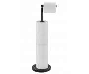 Стойка для туалетной бумаги VBI ROUND BLACK VBI  049900BL