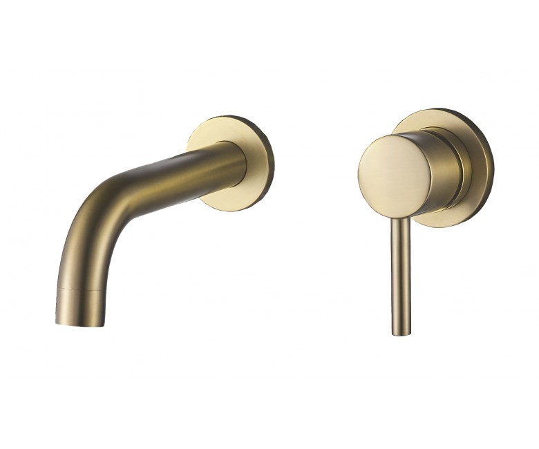 Смеситель для раковины VBI MILANO BRUSHED GOLD скрытого монтажа VBI  050102BG 050102BG