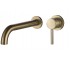 Смеситель для раковины VBI MILANO LONG BRUSHED GOLD скрытого монтажа VBI  050103BG 050103BG