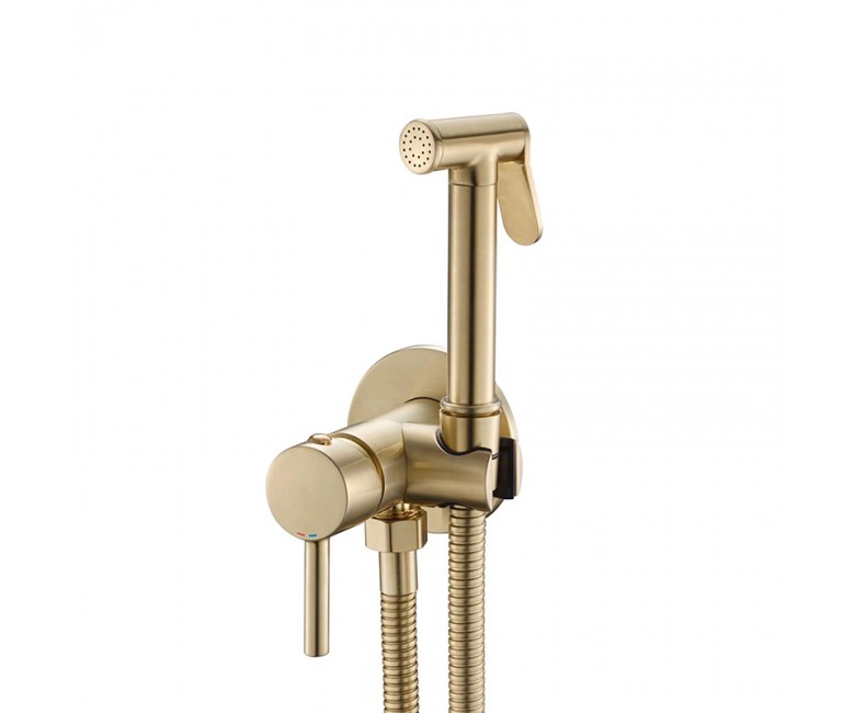 Набор гигиенического душа VBI MILANO BRUSHED GOLD VBI  050105BG 050105BG