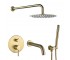 Душевая система с изливом VBI MILANO BRUSHED GOLD скрытого монтажа VBI  050110BG 050110BG