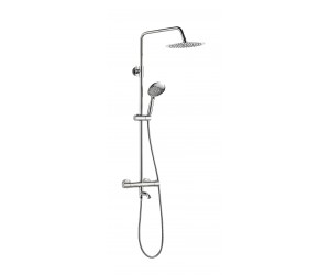 Душевой гарнитур VBI MILANO CHROME с термостатом и изливом VBI  050111CH