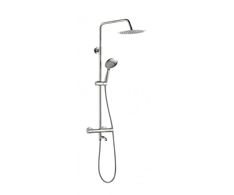 Душевой гарнитур VBI MILANO CHROME с термостатом и изливом VBI  050111CH 050111CH