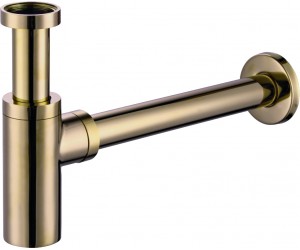 Сифон для раковины VBI BRUSHED GOLD универсальный VBI  059100BG