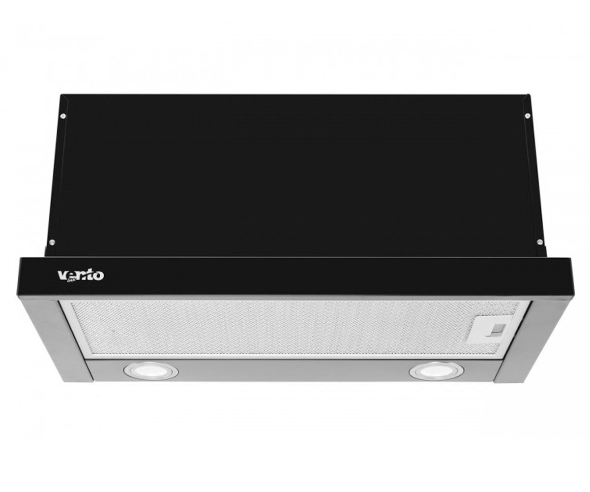 Телескопічна витяжка VENTOLUX  GARDA 60 BK (1000) LED GARDA 60 BK (1000) LED