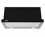 Телескопічна витяжка VENTOLUX  GARDA 60 BK (1000) LED