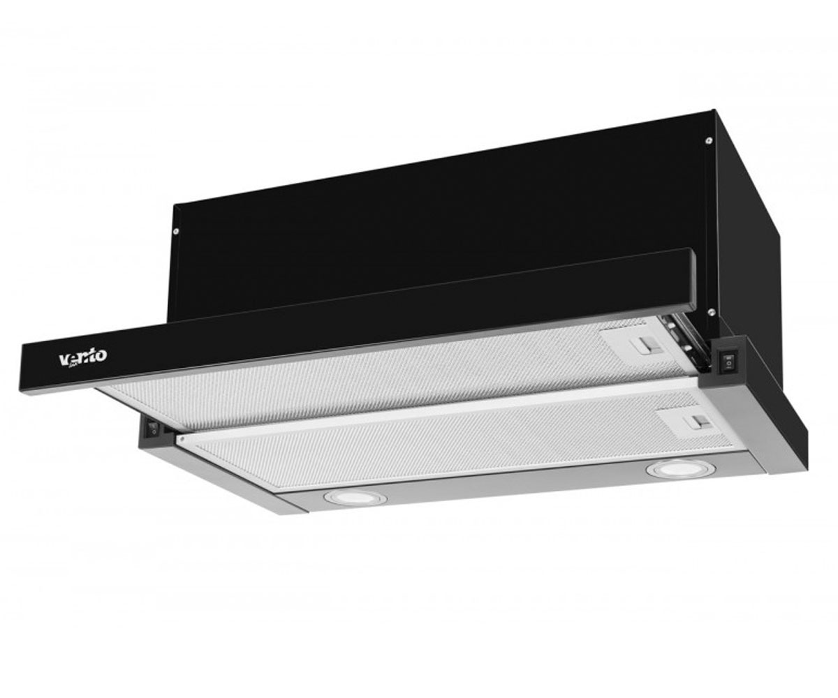 Телескопическая вытяжка  GARDA 60 BK (1000) LED:Фото 3