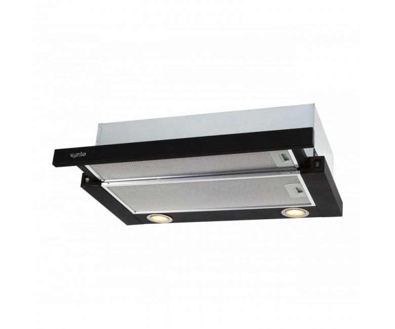 Телескопічна витяжка VENTOLUX  GARDA 60 BK (650) IT H GARDA 60 BK (650) IT H