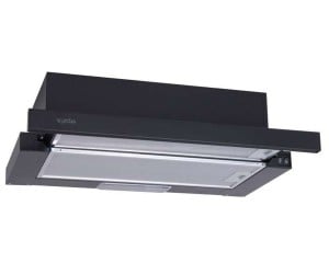 Витяжка VENTOLUX  GARDA 60 BK (700) SLIM