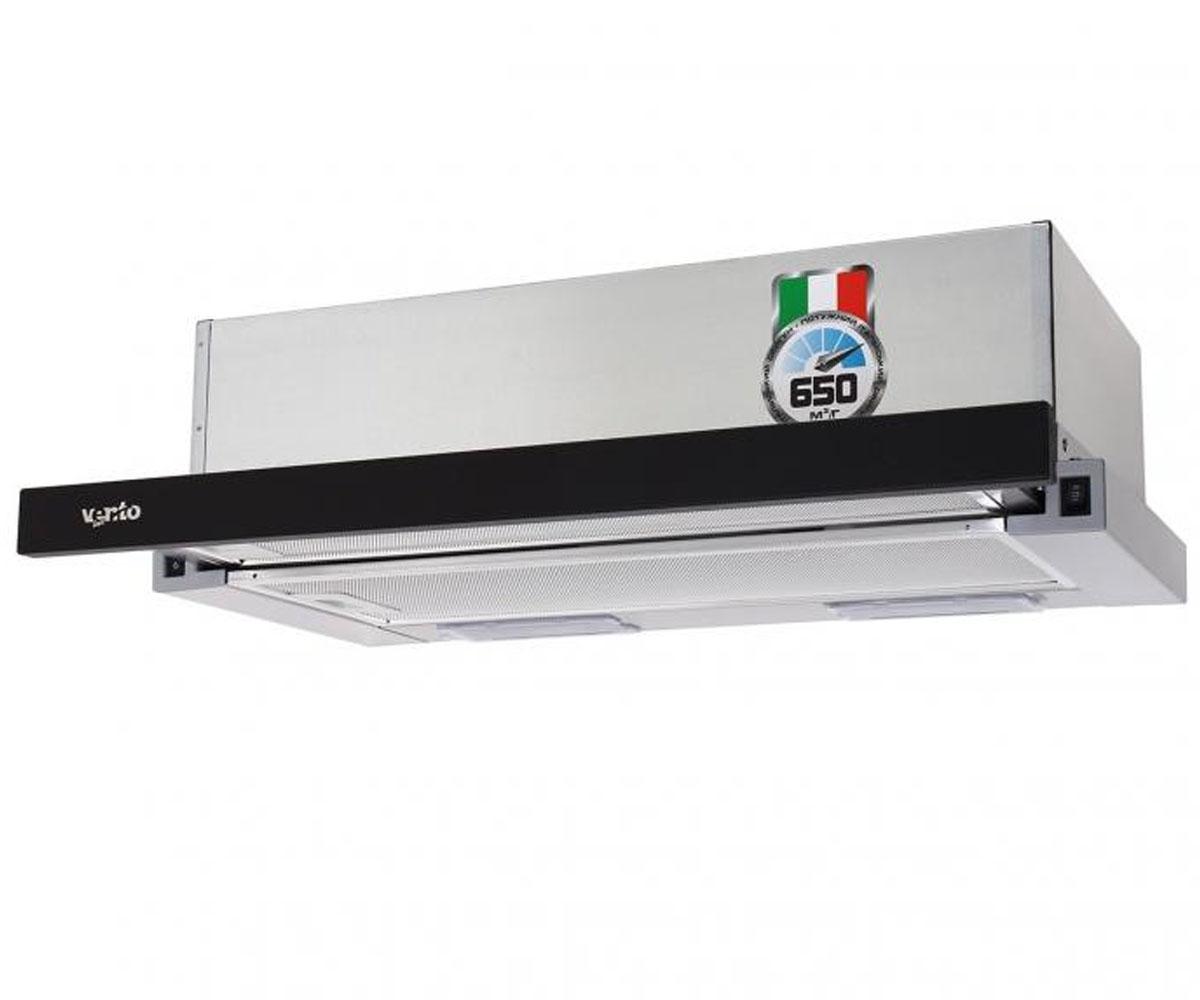 Кухонна витяжка VENTOLUX  GARDA 60 BK/X (650) IT GARDA 60 BK/X (650) IT