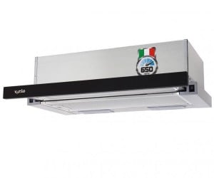 Кухонна витяжка VENTOLUX  GARDA 60 BK/X (650) IT