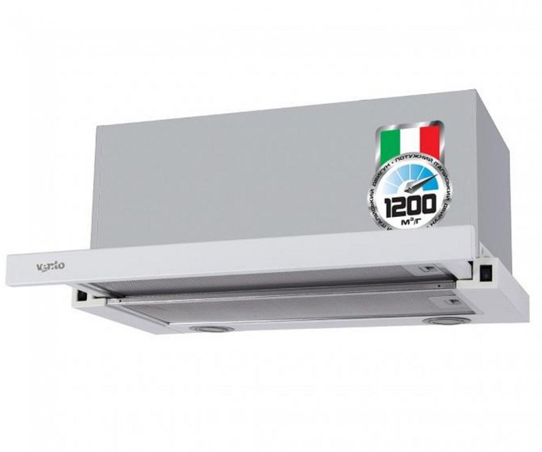 Витяжка VENTOLUX  GARDA 60 WH (1200) IT GARDA 60 WH (1200) IT