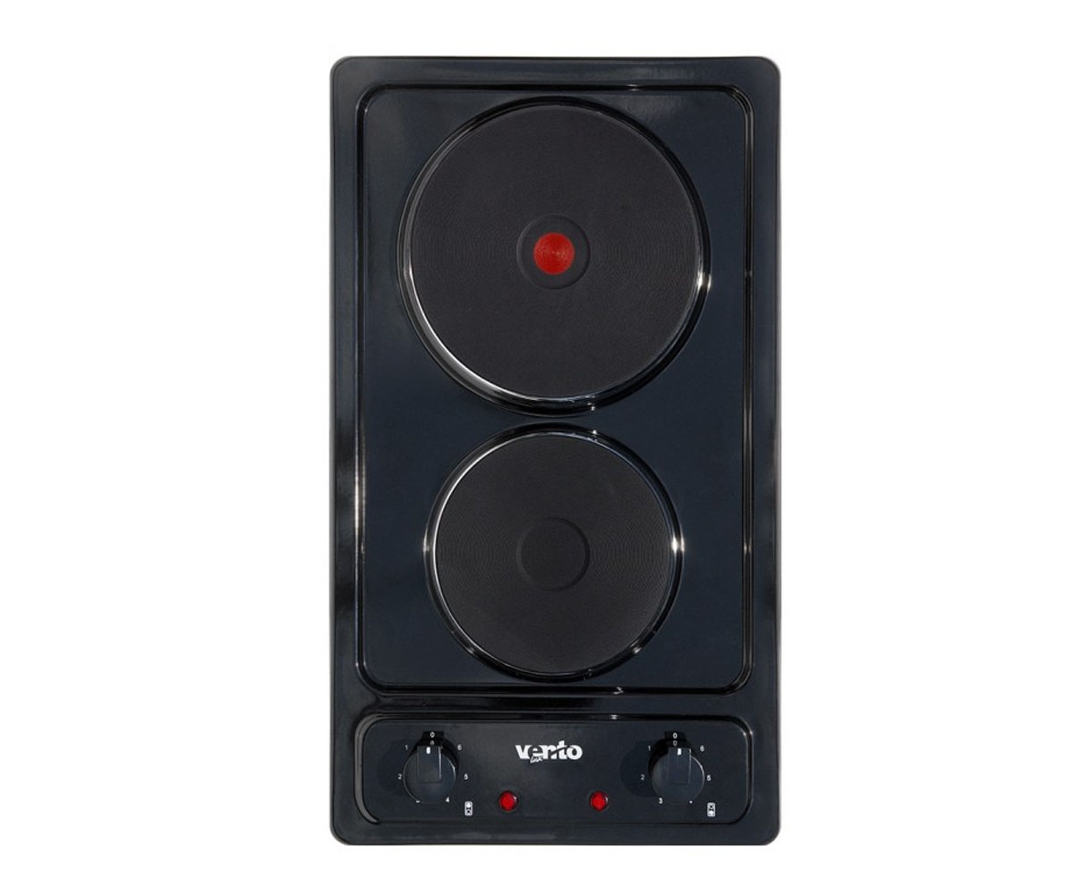 Варильна поверхня VENTOLUX  HE 302 (BK) 2 HE 302 (BK) 2