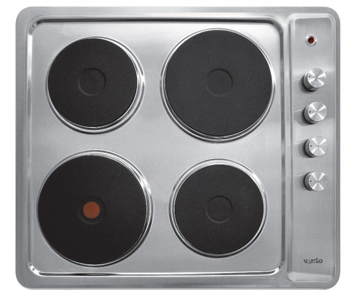 Варильна электроповерхность 590х510 мм VENTOLUX  HE 604 INOX 1 HE 604 INOX 1