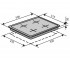 Варочная поверхность  HSF640-A3 (WH):Чертеж 