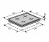 Варочная поверхность  HSF640-L3 CEST (BK):Чертеж 