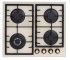 Варильна газова поверхня VENTOLUX  HSF640-M3G T (IVORY/BRONZE) HSF640-M3G T (IVORY/BRONZE)