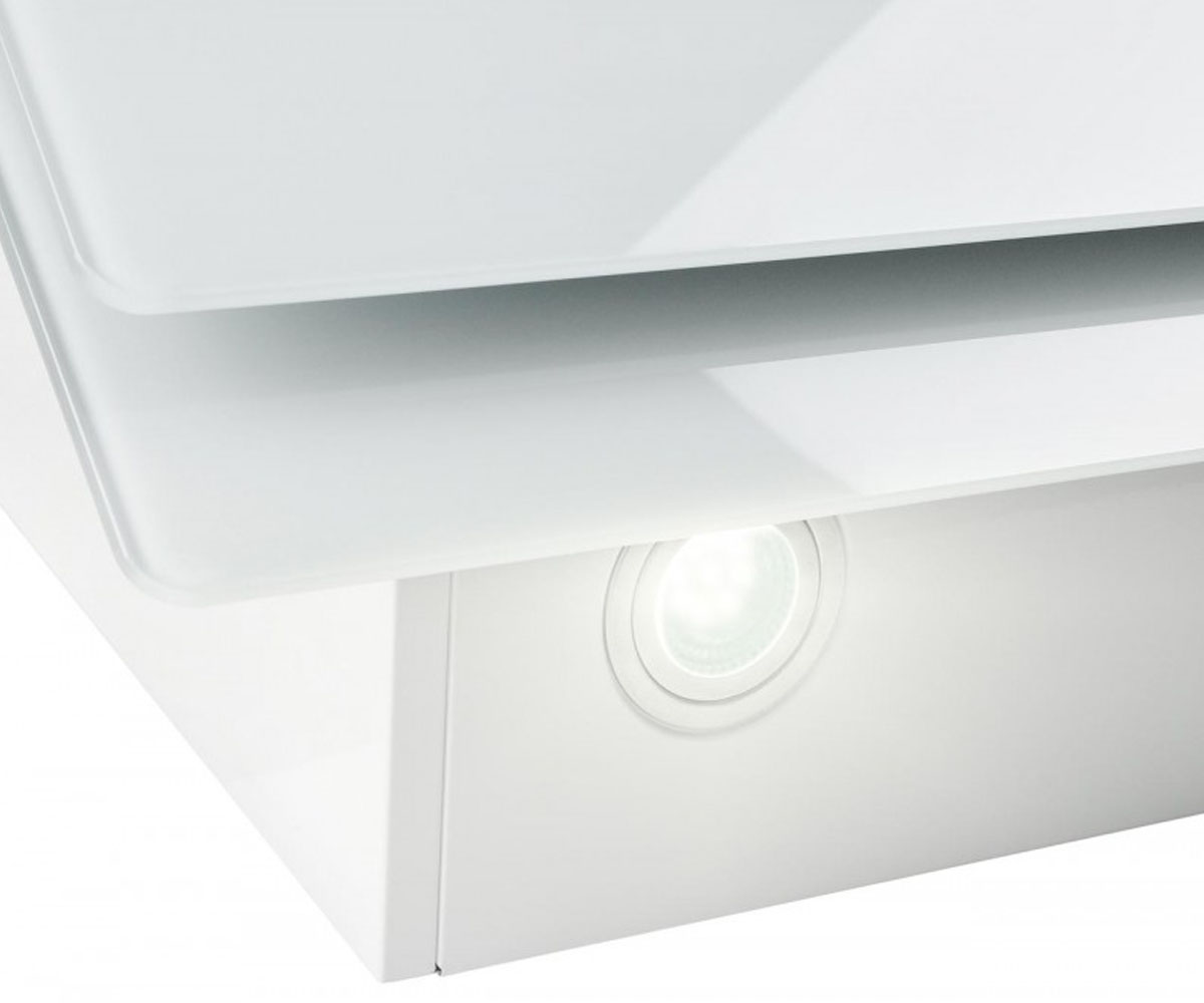 Сенсорная наклонная вытяжка  TOSCANA 60 WH (800) TC:Фото 4