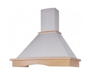 Купольна витяжка 90 см VENTOLUX  VICENZA 90 RW WH (750) IT