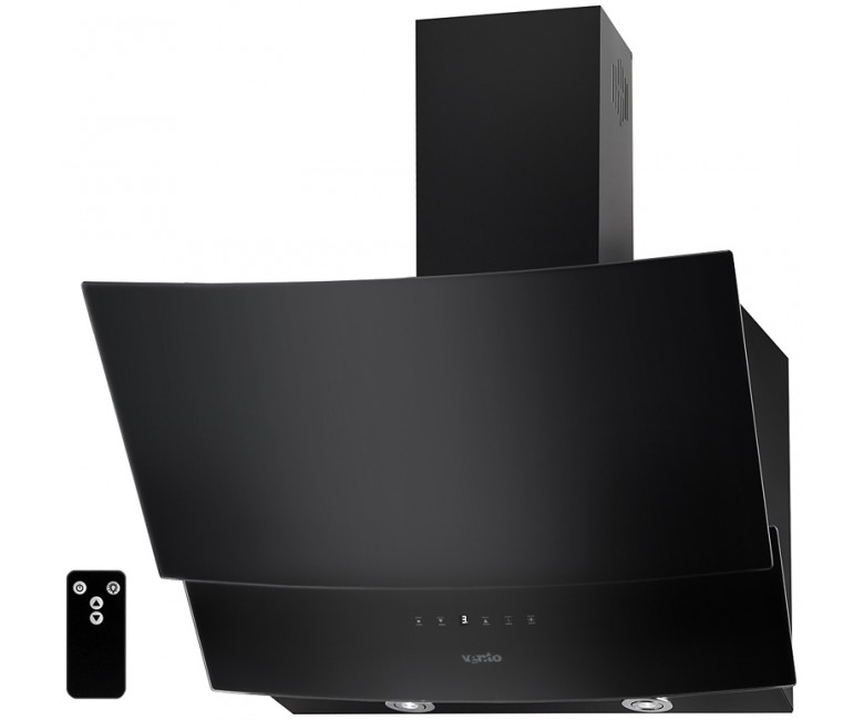 Витяжка з пультом 60 см VENTOLUX  WAVE 60 BK (1200) TRC SD WAVE 60 BK (1200) TRC SD